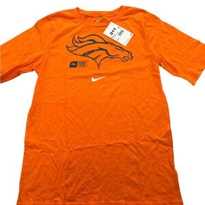Nike Orange Denver Broncos T-Shirt youth XL 18/20